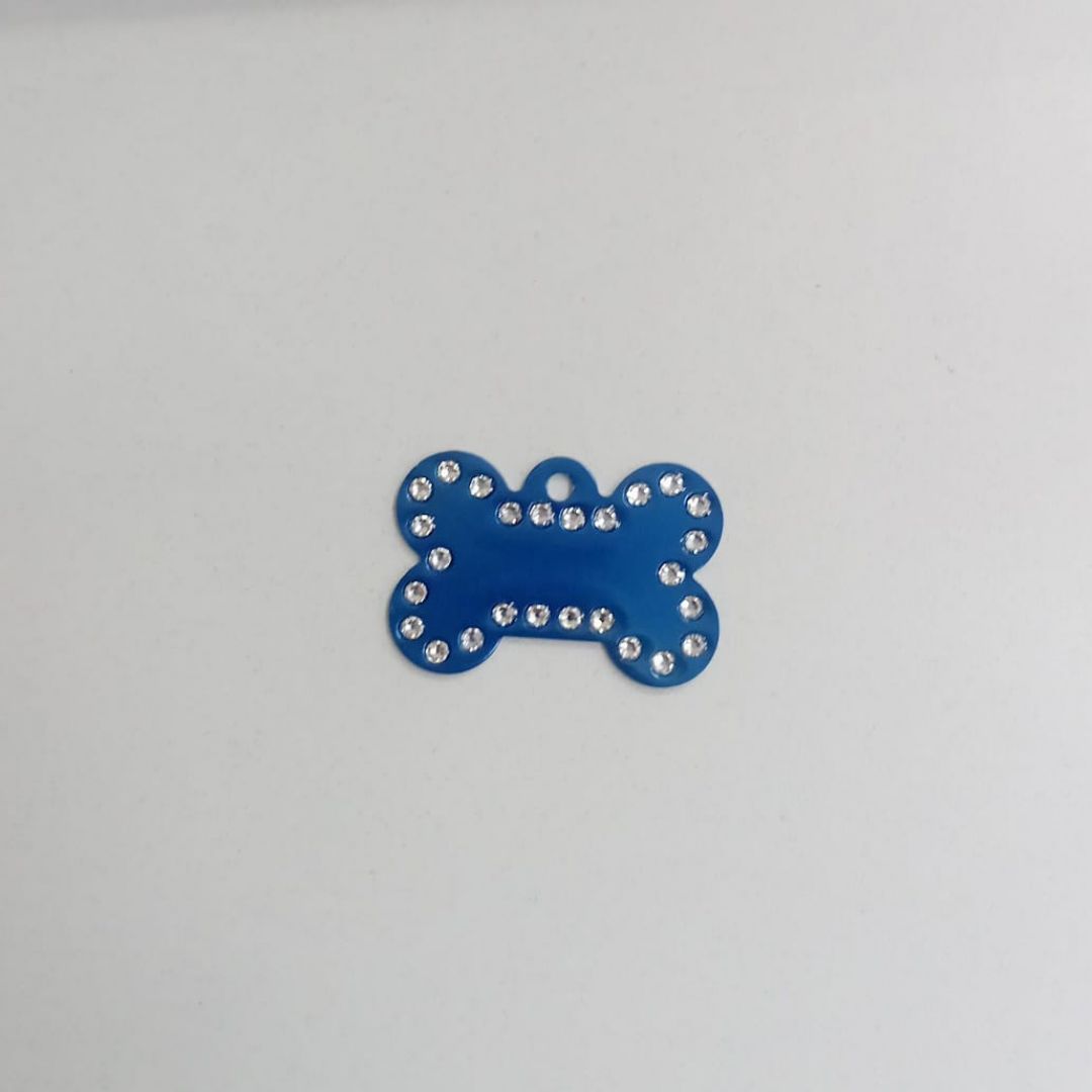 medalla-hueso-azul-strass-grande