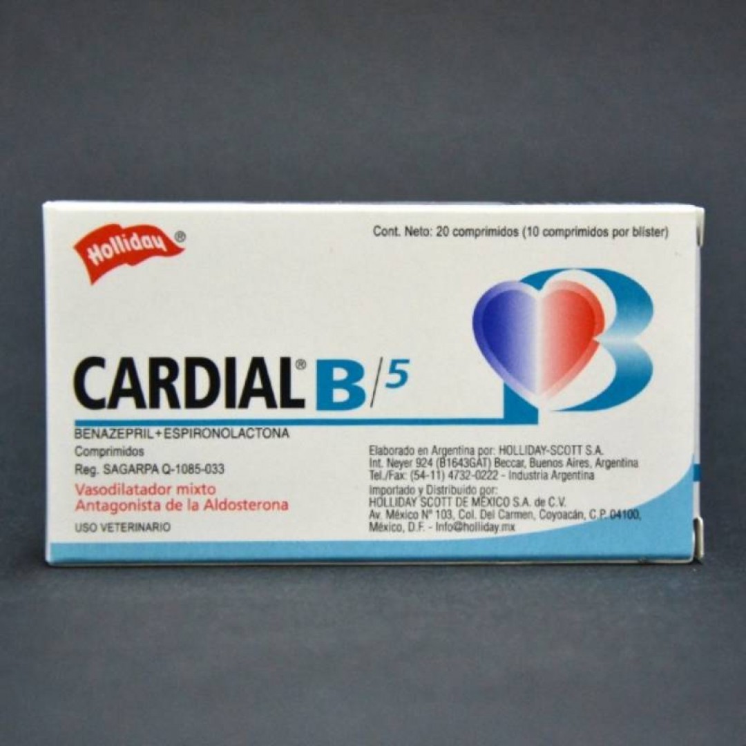 cardial-b-5-mg-x-blister