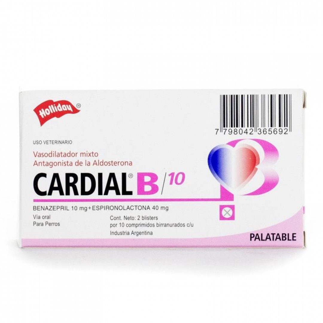 cardial-b-10-mg-x-blister