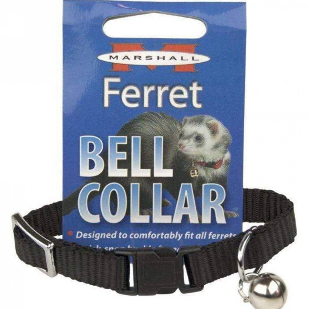 marshall-ferret-bell-collar-black